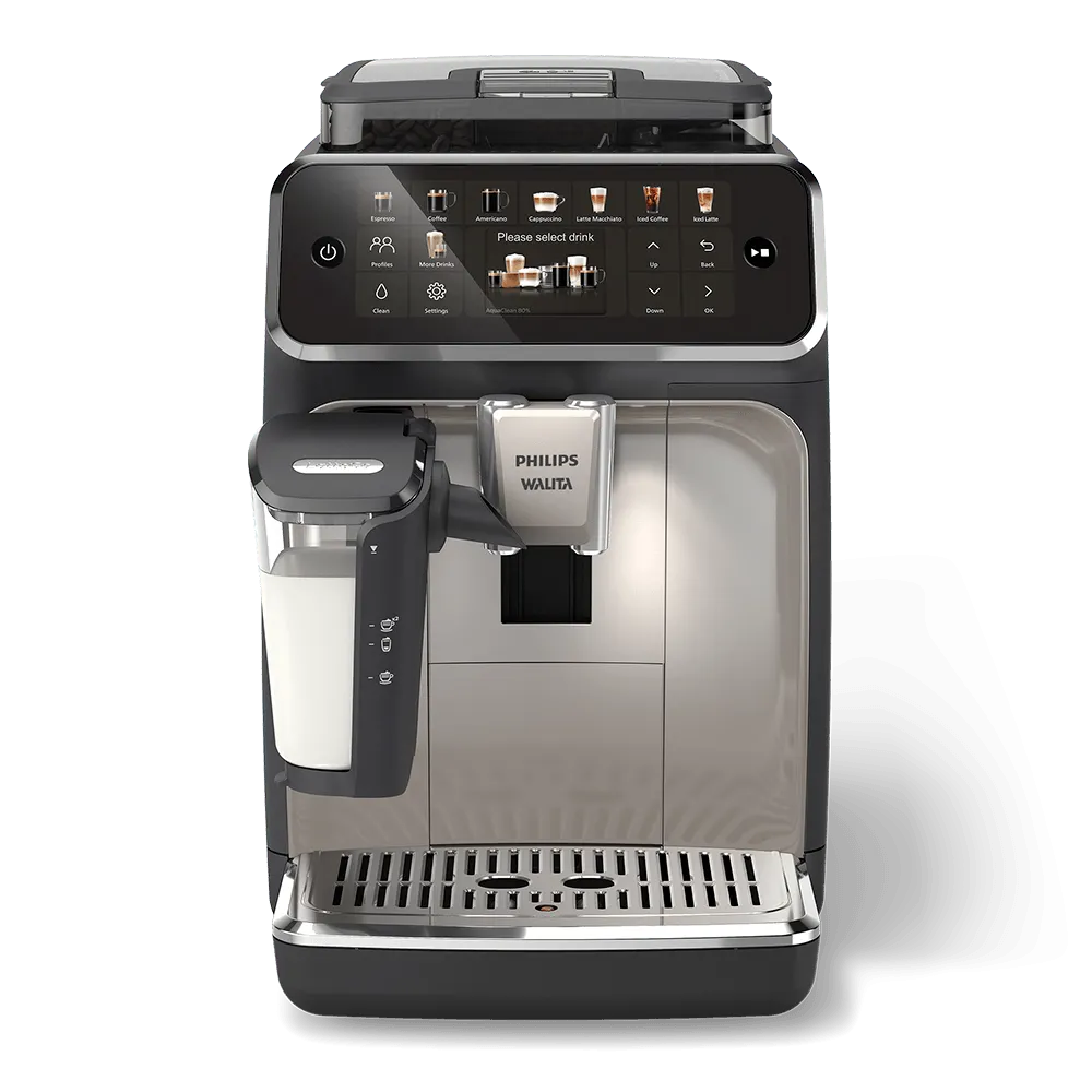 Cafeteira Espresso Superautomtica Lattego Srie 5500 Philips Walita Preta E Cromada 1400w - Ep5547